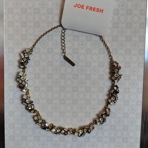 MWT Joe fresh rhinestone necklace